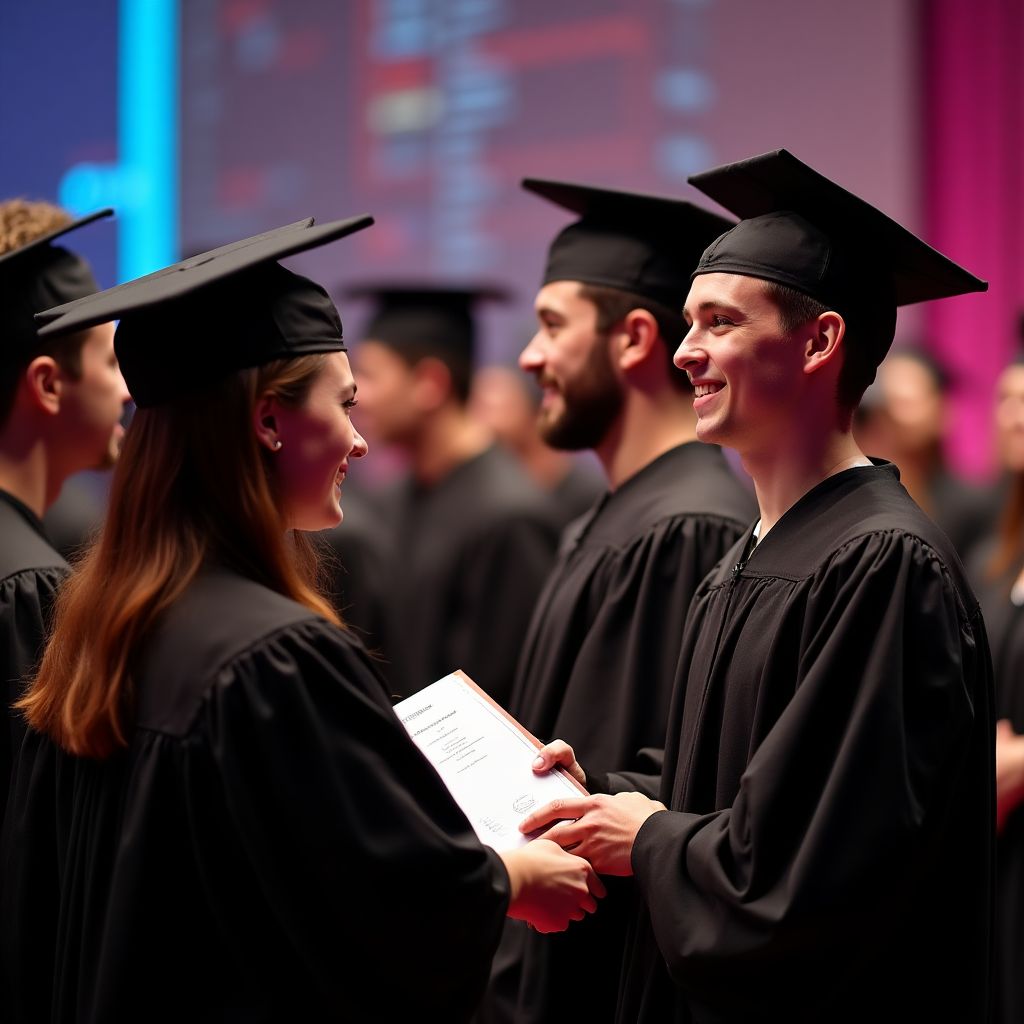 Graduación de alumnos